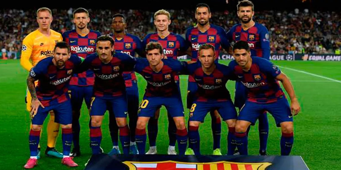 فريق برشلونة الاسباني