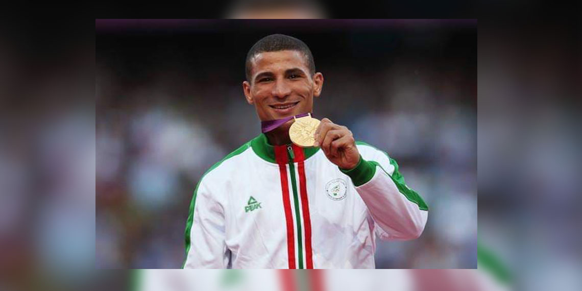 البطل الأولمبي والعالمي الجزائري توفيق مخلوفي