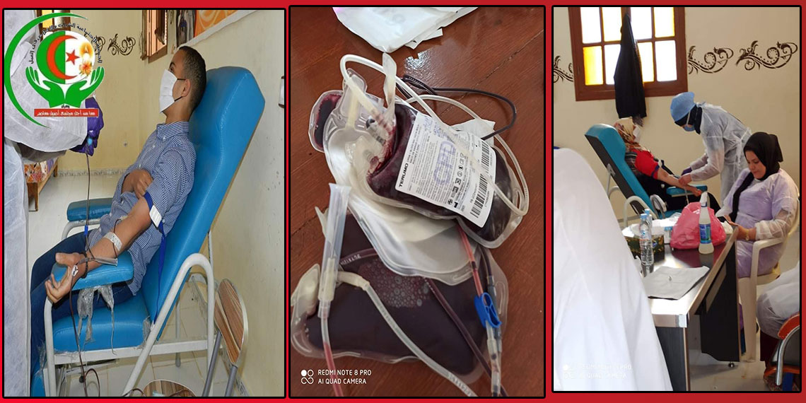 حملة تبرع بالدم للمرة الثانية لفائدة مستشفيات وهران