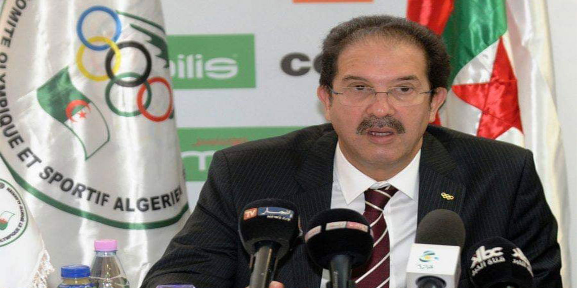 مصطفى براف، رئيس اللجنة الأولمبية الجزائرية وجمعية اللجان الوطنية الأولمبية الإفريقية وعضو اللجنة الأولمبية الدولية