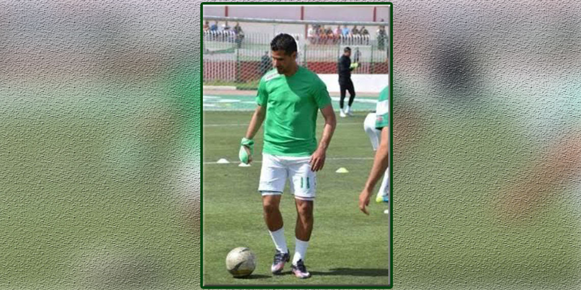 لاعب مولودية سعيدة حميدي الشيخ