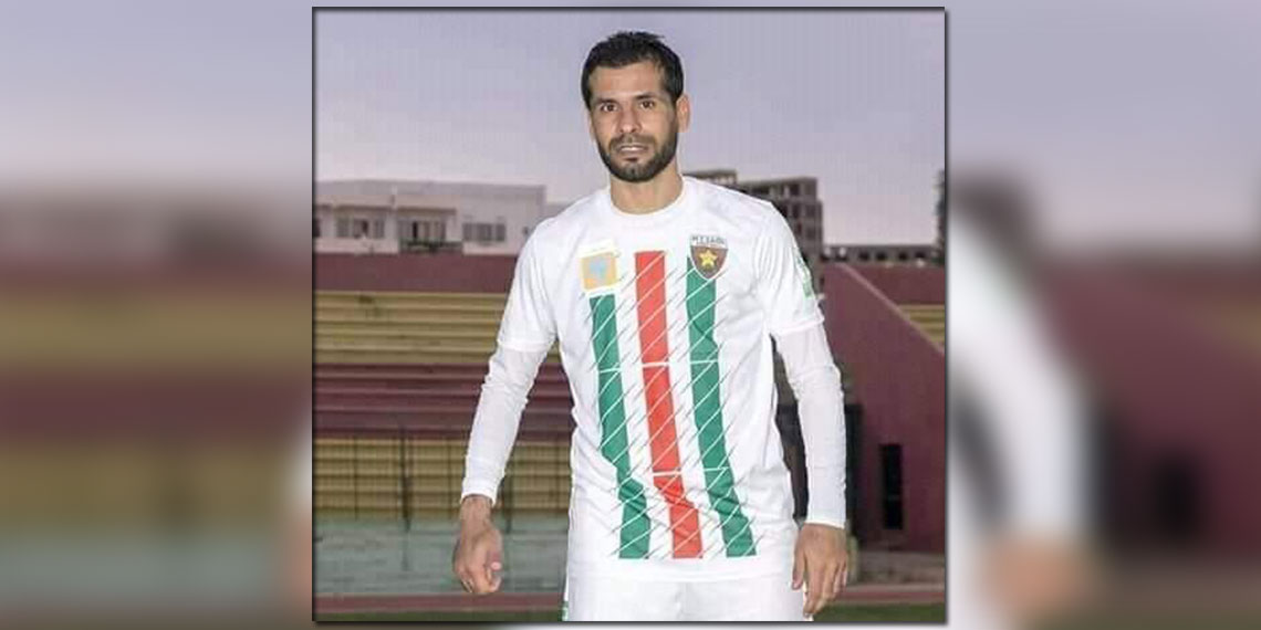 لاعب فريق مولودية سعيدة الشيخ حميدي