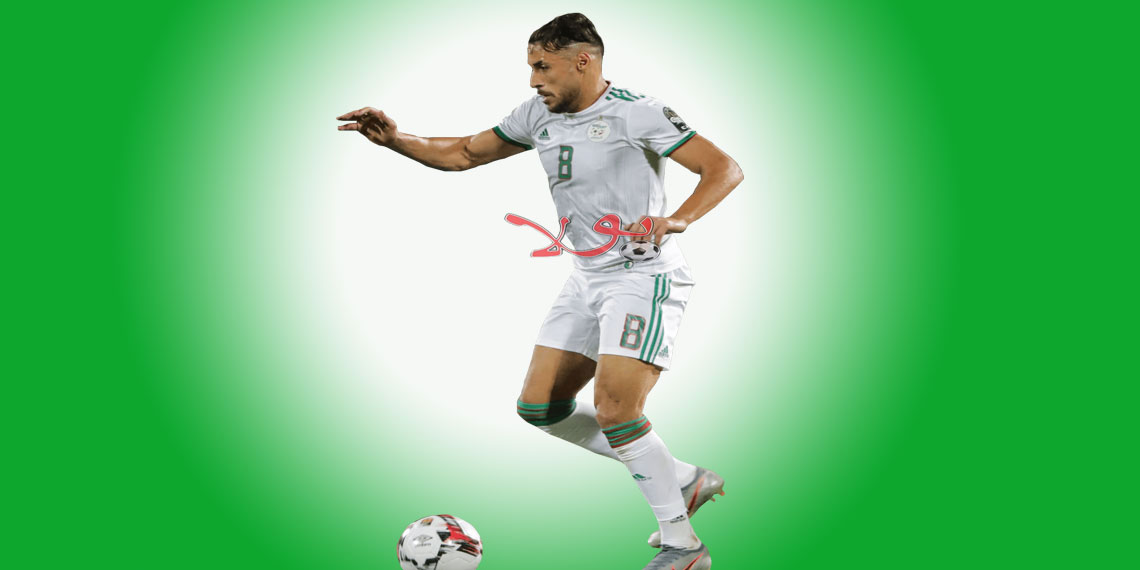 اللاعب الدولي الجزائري يوسف بلايلي