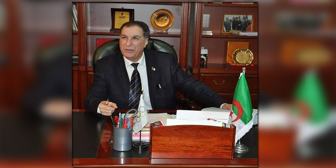 رابح بوعريفي رئيس الاتحادية الجزائرية لكرة السلة وعضو اللجنة الأولمبية الجزائرية