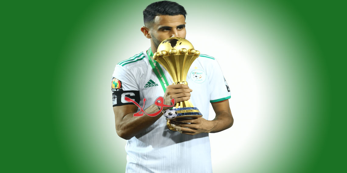 النجم الدولي الجزائري رياض محرز