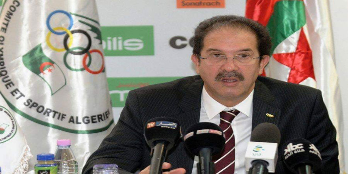 مصطفى براف، الرئيس السابق للجنة الأولمبية والرياضية الجزائرية