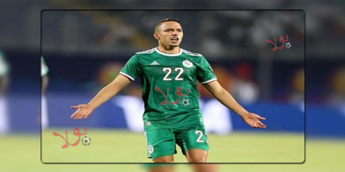 لاعب خط الوسط الجزائري إسماعيل بن ناصر