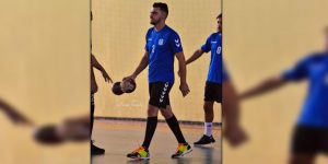 عبد السلام عبد الرحمان لاعب مولودية واد تليلات لكرة اليد
