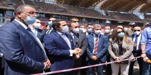 وزير الرياضة والشباب سيد علي خالدي في زيارة لوهران