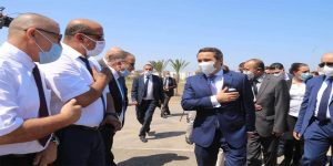وزير الرياضة والشباب سيد علي خالدي في زيارة لوهران