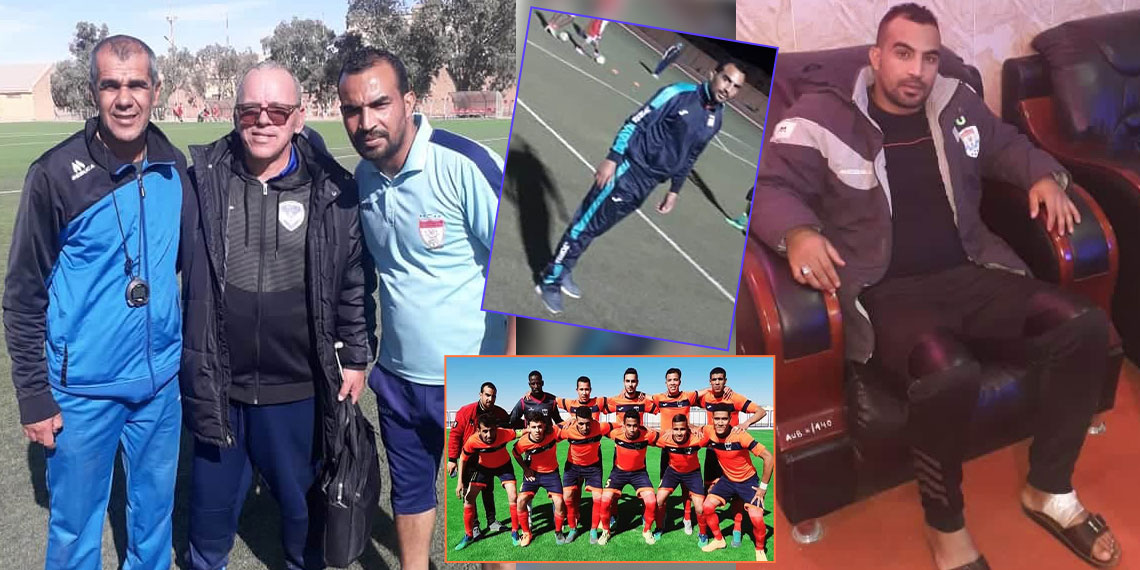 بلغزالي محمد مساعد مدرب فريق الاتحاد الرياضي لمدينة تندوف