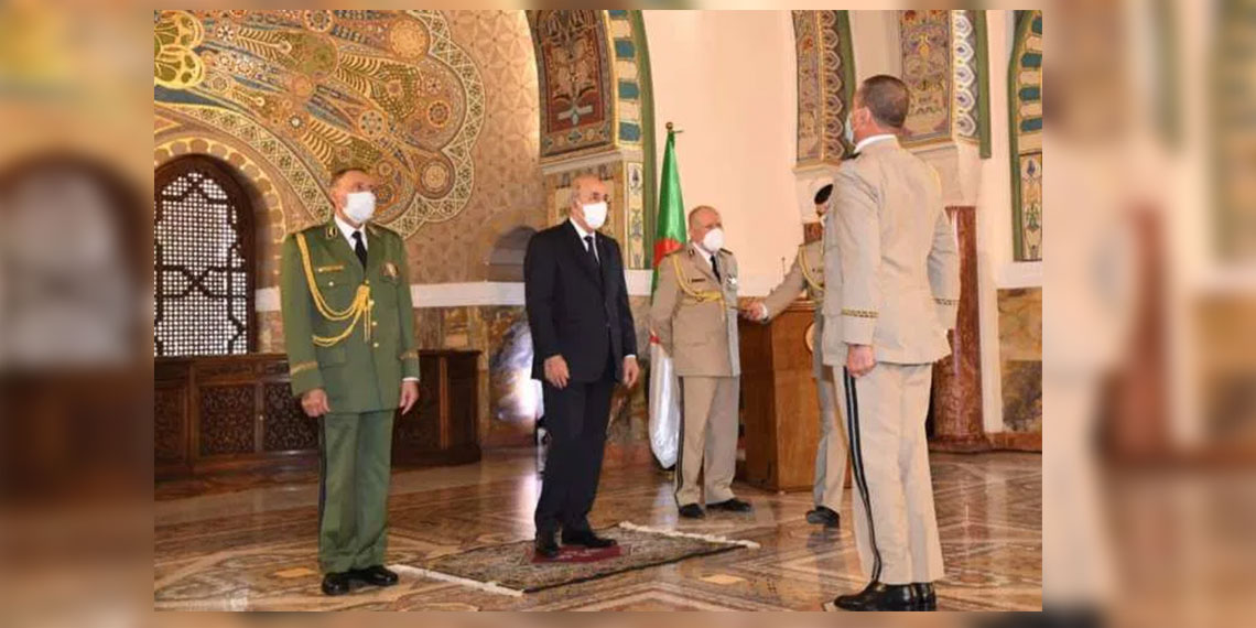 رئيس الجمهورية, القائد الأعلى للقوات المسلحة, وزير الدفاع الوطني, السيد عبد المجيد تبون