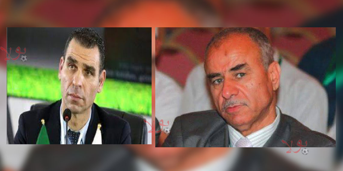 رئيس فاف” خير الدين زطشي رفقة رئيس الرابطة الوطنية للهواة علي مالك