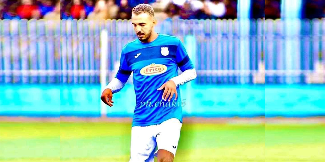 فاروق عبد الباسط دحو لاعب أمل الأربعاء