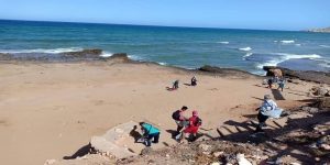 حملة تنظيف شواطئ قديل