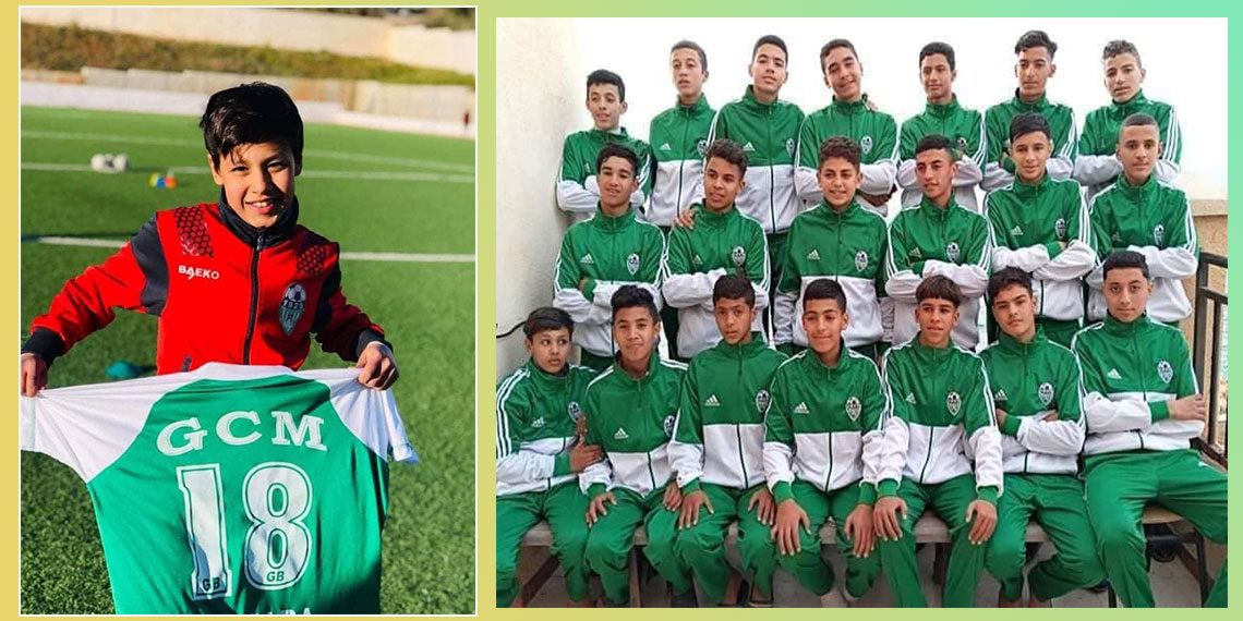 رهوش عبد الحميد لاعب أصاغر غالي معسكر أقل من 15سنة