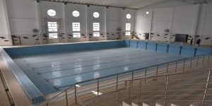 المسبح النصف أولمبي ببلدية الدويرة