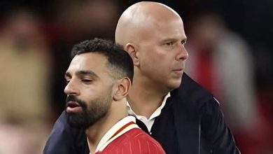 آرن سلوت و محمد صلاح