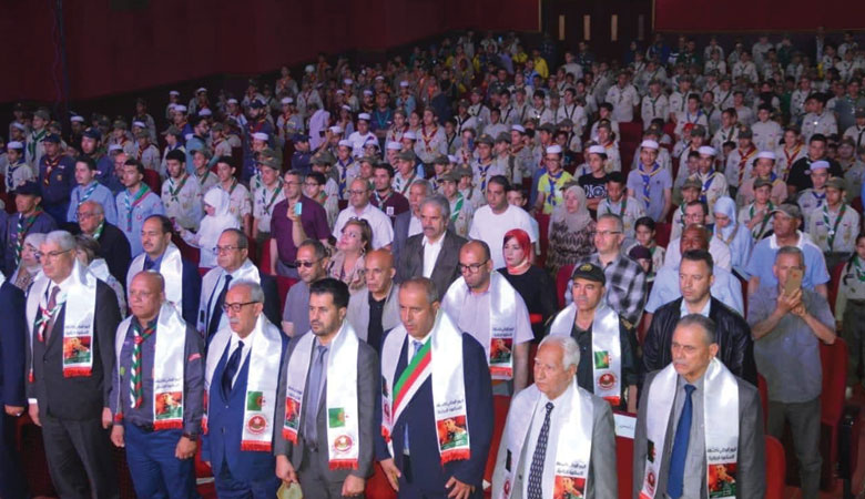 إحياء اليوم الوطني للكشافة الإسلامية الجزائرية في وهران