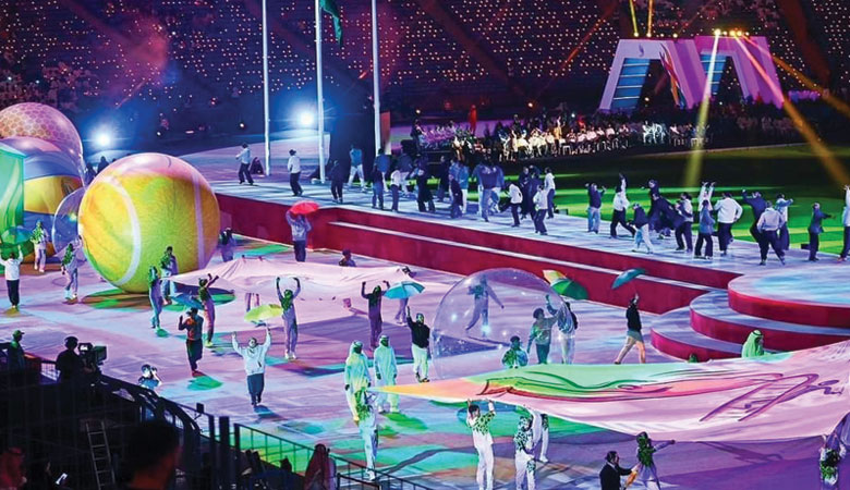  إفتتاح دورة الألعاب السعودية في نسختها الثانية