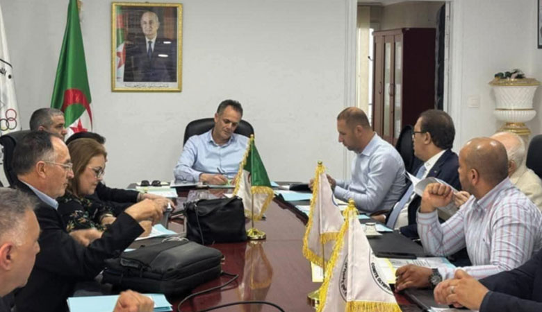 اجتماع اللجنة الأولمبية الجزائرية