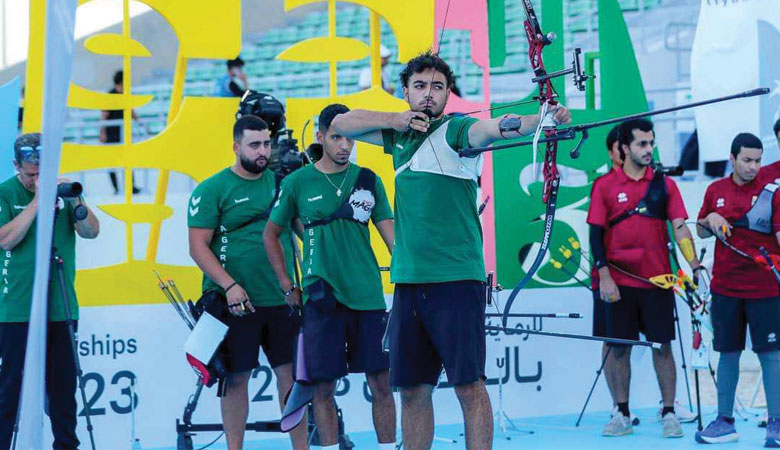 البطولة العربية للرماية بالقوس و السهم