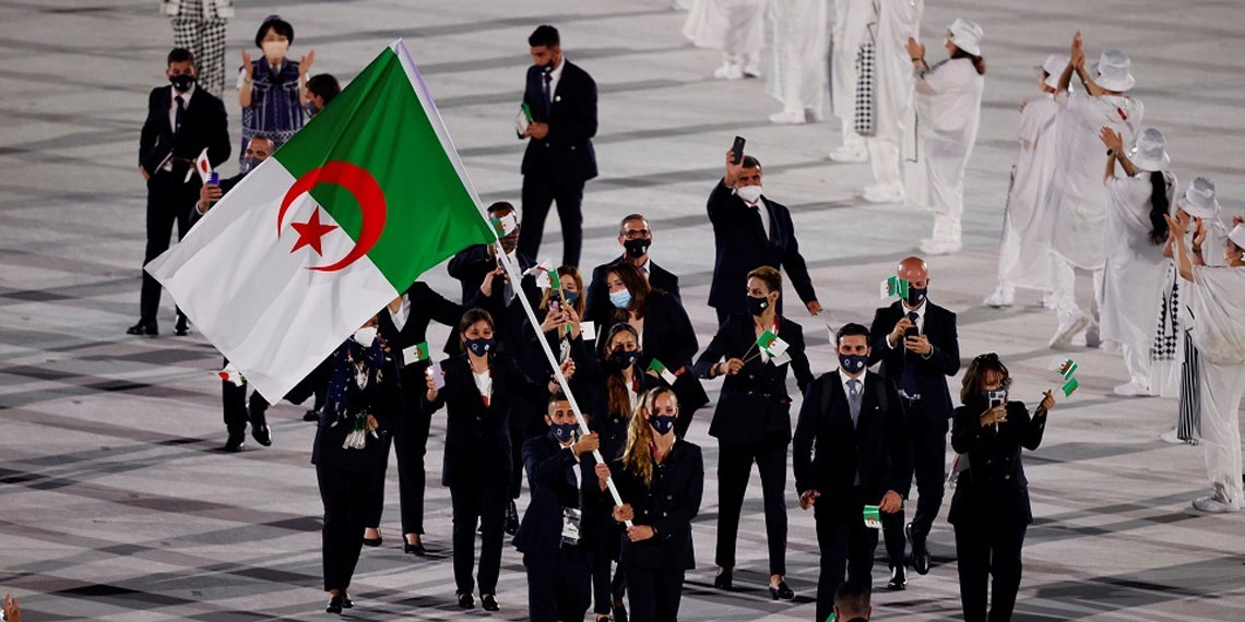 البعثة الجزائرية في أولمبياد طوكيو