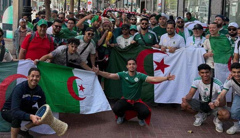 الجماهير الجزائرية
