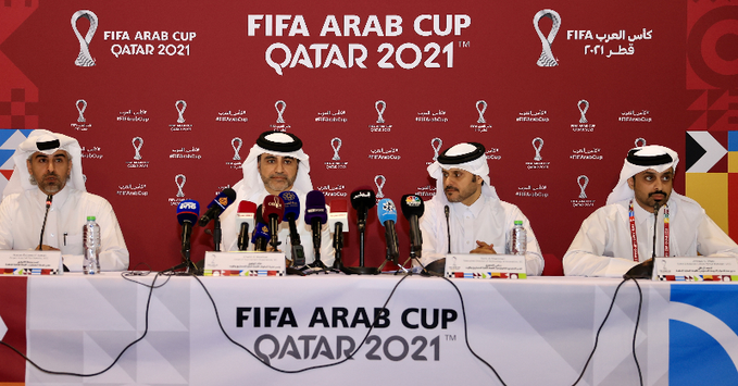 اللجنة المحلية المنظمة لبطولة كأس العرب فيفا قطر 2021