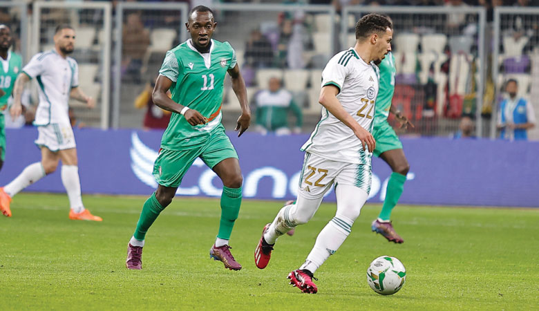 المنتخب الجزائري vs منتخب النيجر