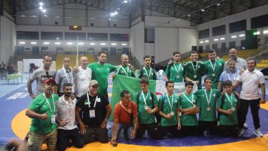 المنتخب الجزائري للمصارعة الاغريقية-الرومانية لفئة اقل من 17سنة ذكور