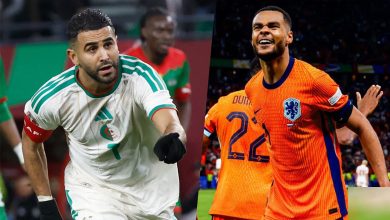 المنتخب الهولندي-المنتخب الجزائري