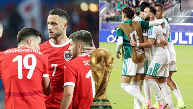 المنتخب الوطني الجزائري ونظيره النمساوي