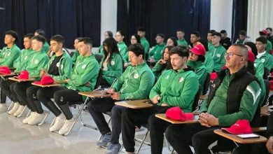 الوفد الجزائري لألعاب القوى