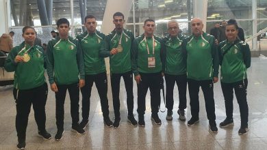 الوفد الجزائري لرياضة الصم