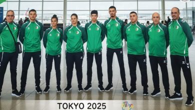 الوفد الجزائري للصم