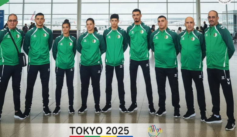 الوفد الجزائري للصم