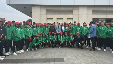 الوفد الرياضي الجزائري