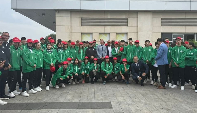 الوفد الرياضي الجزائري