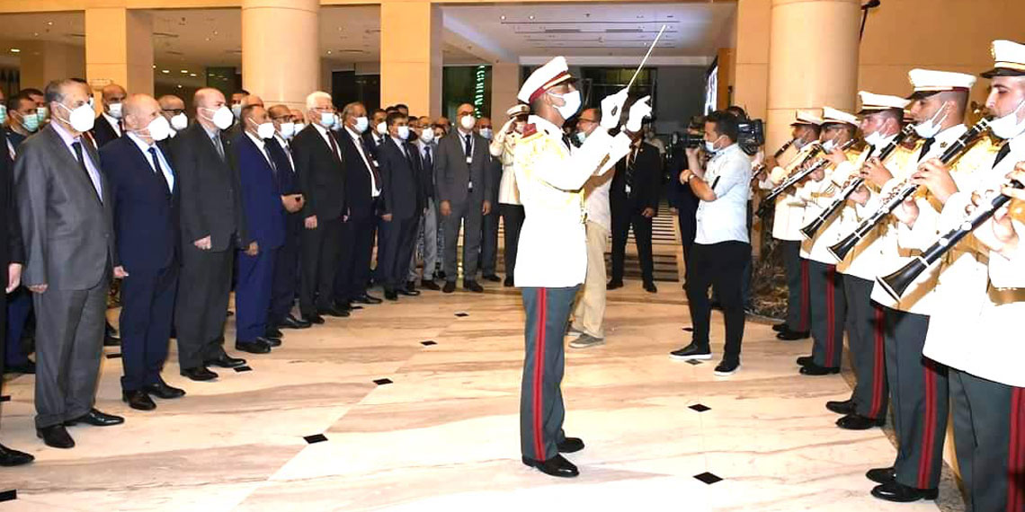 تنظيم حفل استقبال بالنادي الوطني للجيش