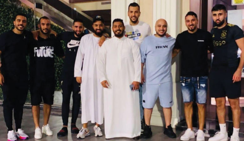 جالِية اللاعبين الجزائريين في السعودية