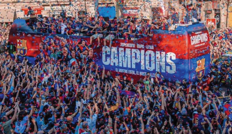 جماهير برشلونة