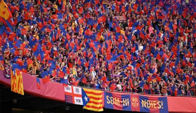 جماهير برشلونة