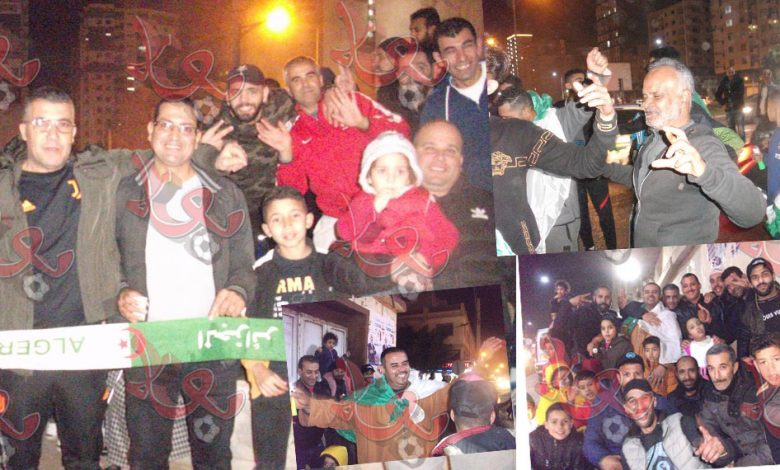 حي خميستي بوهران يحتفل بأبطال العرب