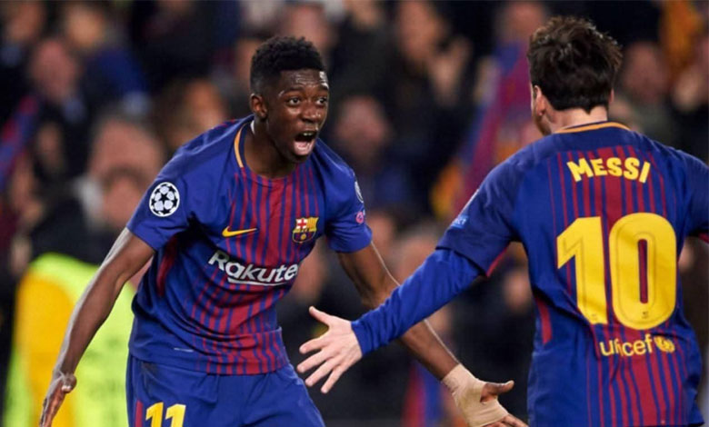 ديمبيلي و ميسي