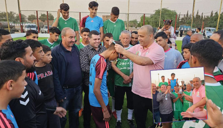 راديوز تحتفل رياضيا مع شباب قلانزة