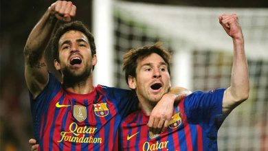 سيسك فابريغاس و ميسي