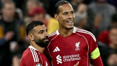 فيرجيل فان دايك و محمد صلاح