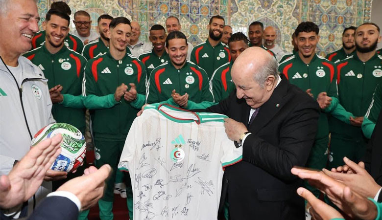 قميص المنتخب لرئيس الجمهورية 