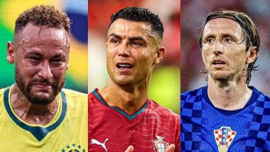 كريستيانو رونالدو ,لوكا مودريتش و نيمار